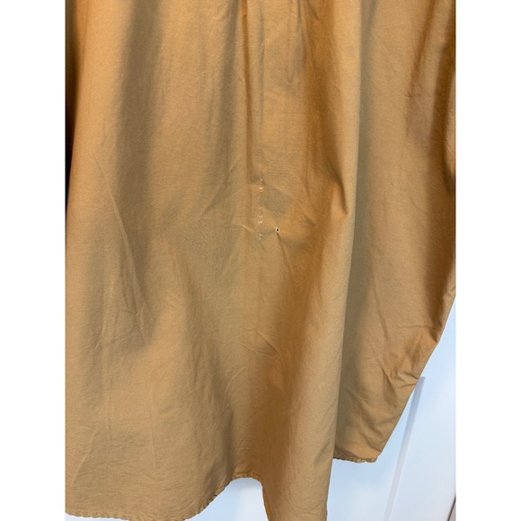 Sportsmans Warehouse Outfitters Canvas Utility Shirt Khaki Neon Shoulder Size XL - Picture 6 of 10